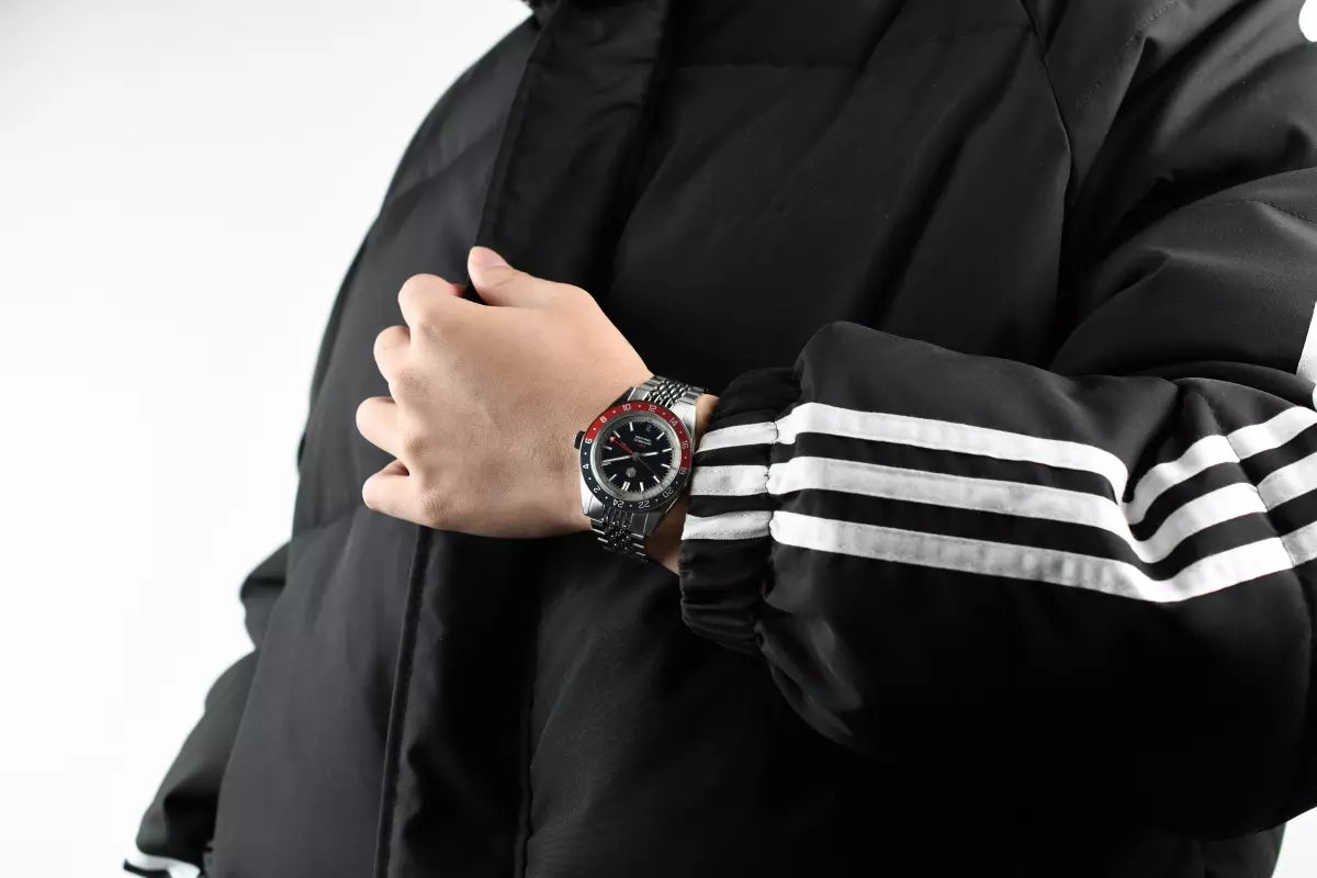 San Martin GMT Pepsi 39.5mm Sports Automatic Men's Watch - SN0116