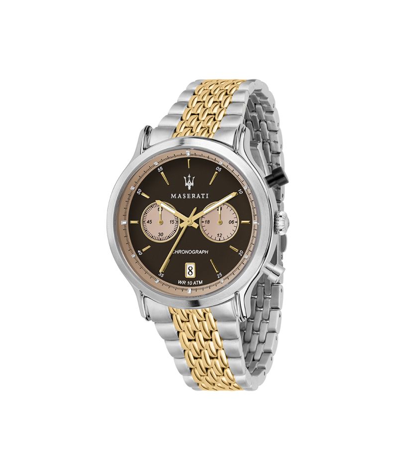 Maserati Dual Tone Men's Chronograph Watch- R8873638003