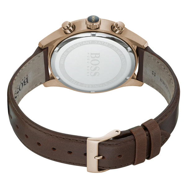 Hugo Boss Blue Dial Men's Chronograph Watch- 1513604