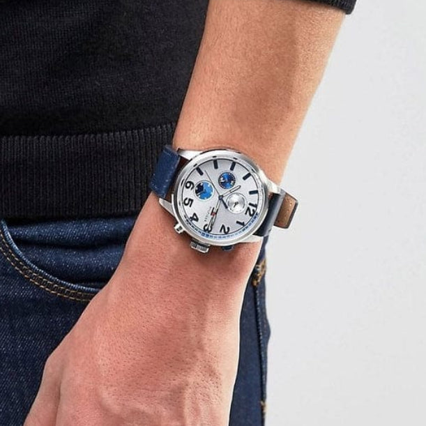 Tommy Hilfiger Men's Blue Chronograph Watch- 1791240