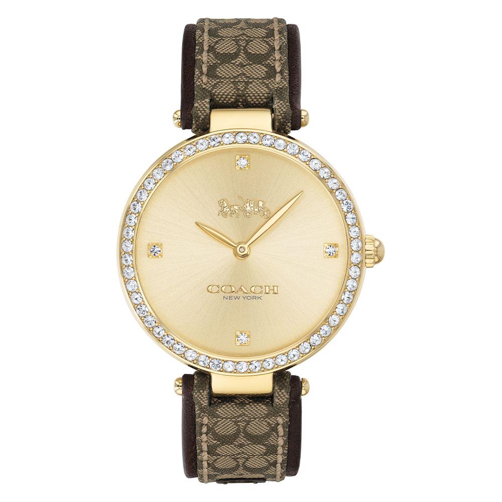 Coach Park Jacquard Signature C Strap Ladies Watch - 14503456