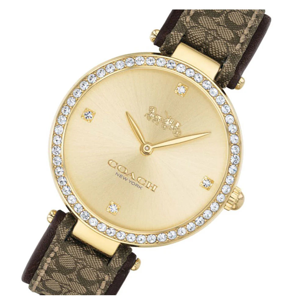 Coach Park Jacquard Signature C Strap Ladies Watch - 14503456