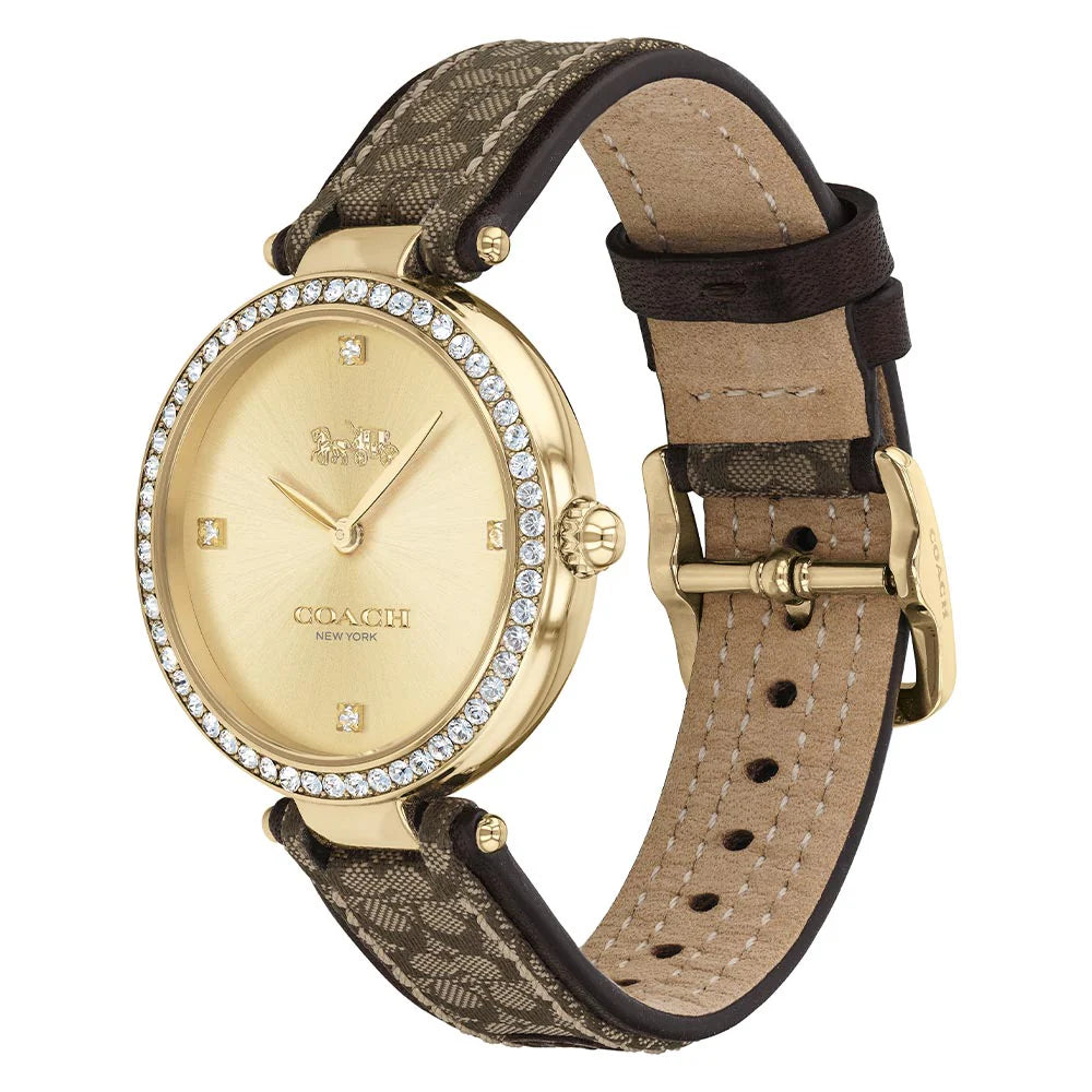 Coach Park Jacquard Signature C Strap Ladies Watch - 14503456