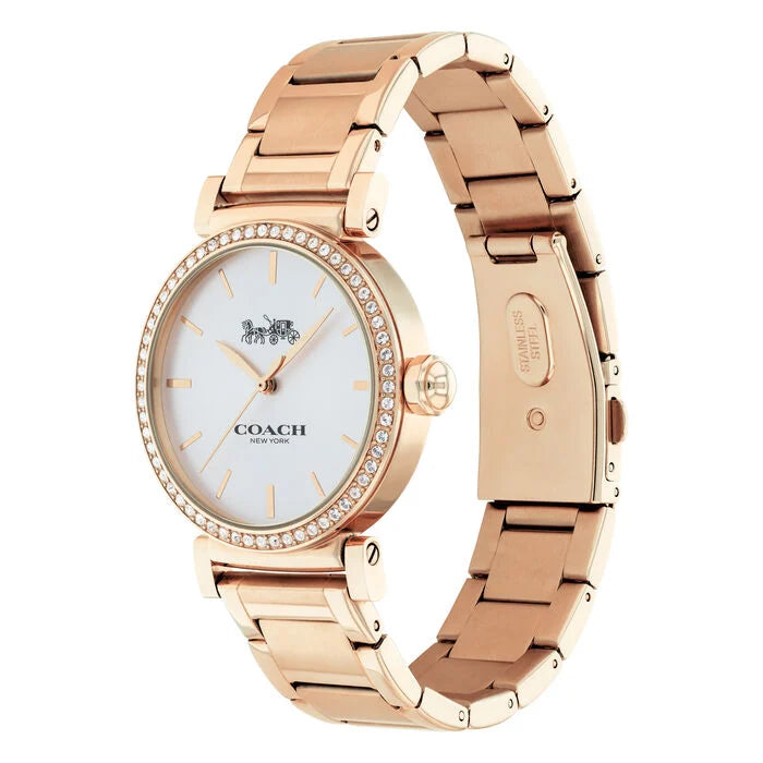Coach Madison White Dial Ladies Watch- 14502398