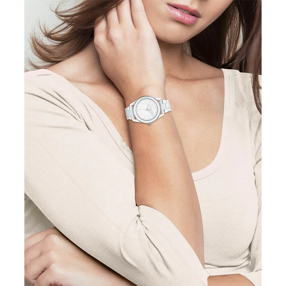 Coach Preston White Ceramic Ladies Watch - 14503771