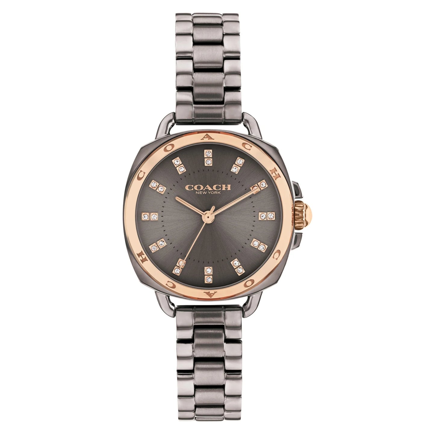 Coach Grey Steel Ladies Watch- 14504155