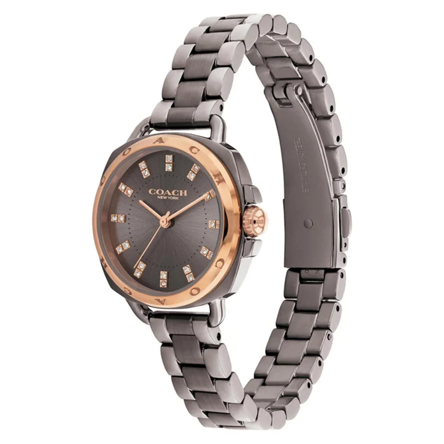 Coach Grey Steel Ladies Watch- 14504155