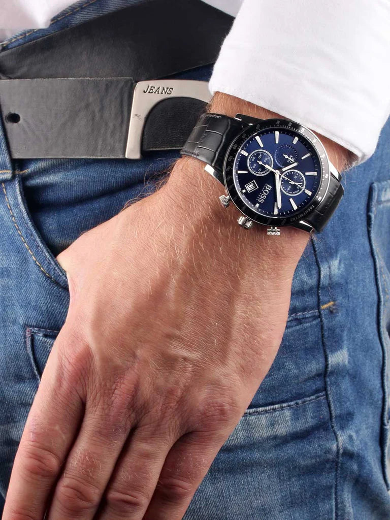 Hugo Boss Blue Dial Men''s Watch - 1513391