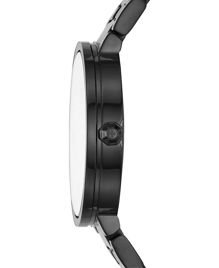 Tory Burch Reva Black-Tone Stainless Steel Female Watch - TBW4039