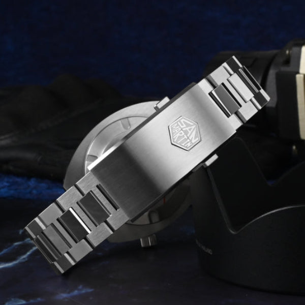 San Martin Blue Dial 42mm Men's Watch - SN0066