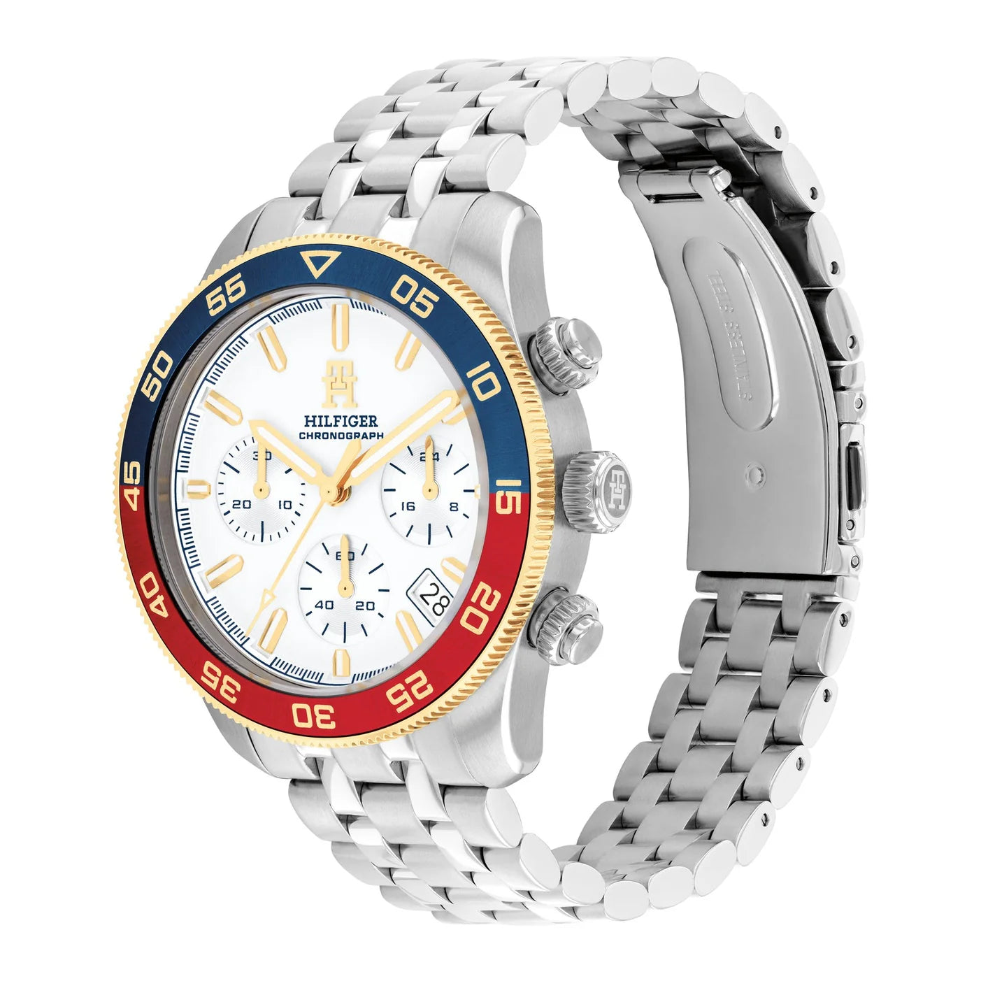 Tommy Hilfiger White Dial Chronograph Men's Watch - 1792184