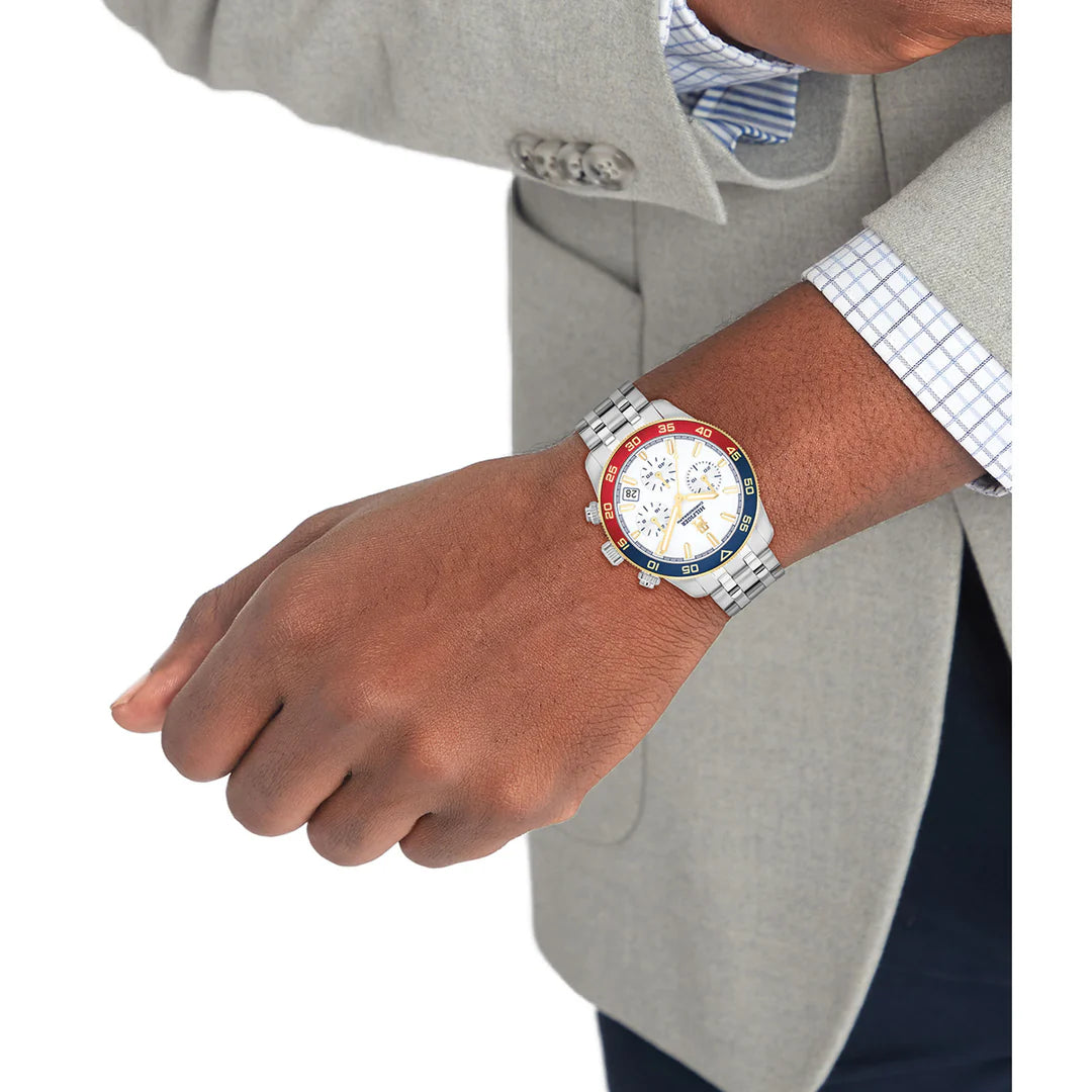 Tommy Hilfiger White Dial Chronograph Men's Watch - 1792184