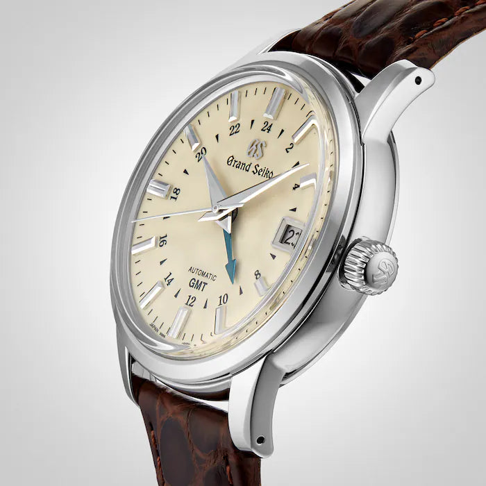 Grand Seiko Elegance Automatic GMT Men's Watch - SBGM221