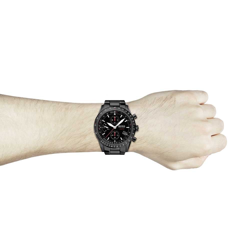 Hugo Boss Aero Chronograph Black Men's Watch- 1513771