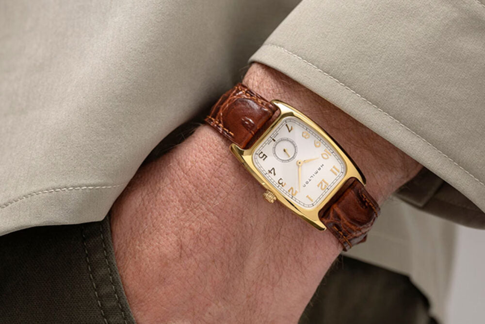 Hamilton Boulton Quartz Indiana Jones Mens Watch- H13431553