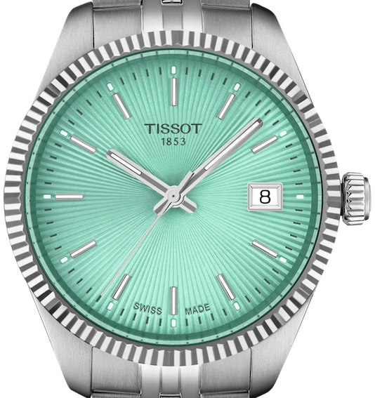 Tissot Ballade 34mm Green Dial Ladies Watch - T156.210.11.091.0