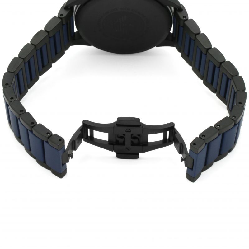 Emporio Armani Ceramic Blue Men's Chronograph watch- AR70001