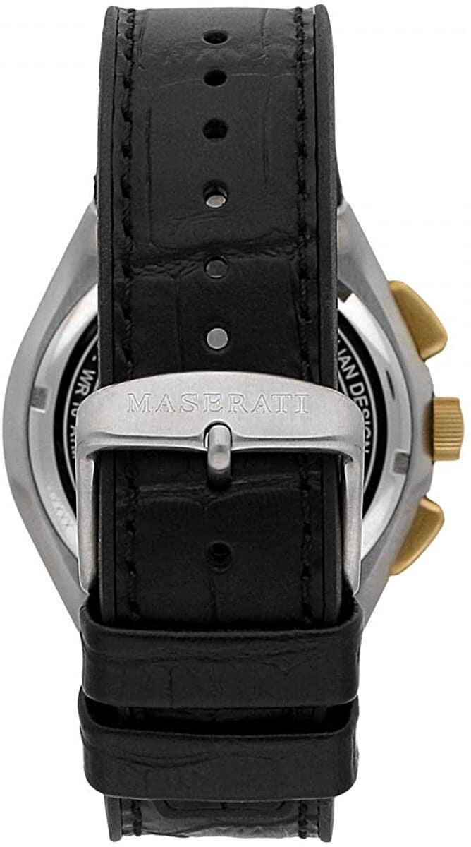 Maserati Triconic Silicone Strap Men's chronograph Watch - R8871639004