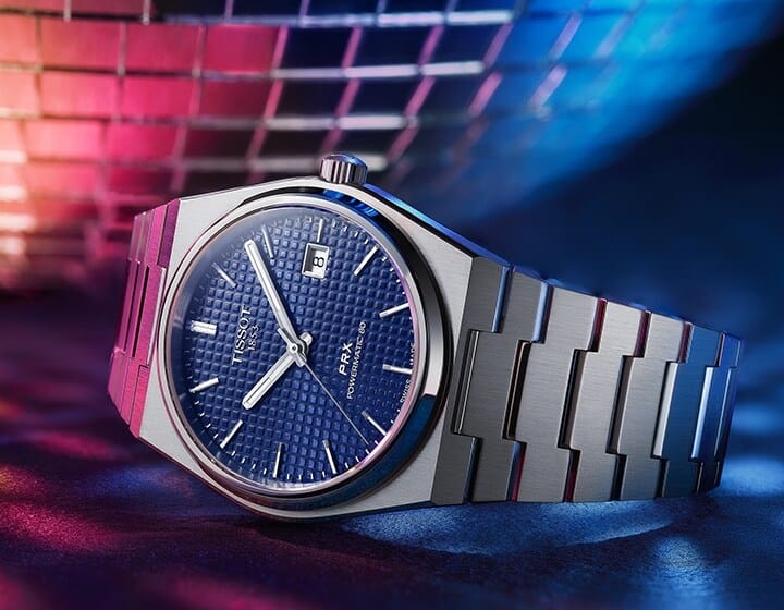 Tissot PRX Powermatic 80 Blue Dial Men's Automatic Watch- T137.407.11.041.00