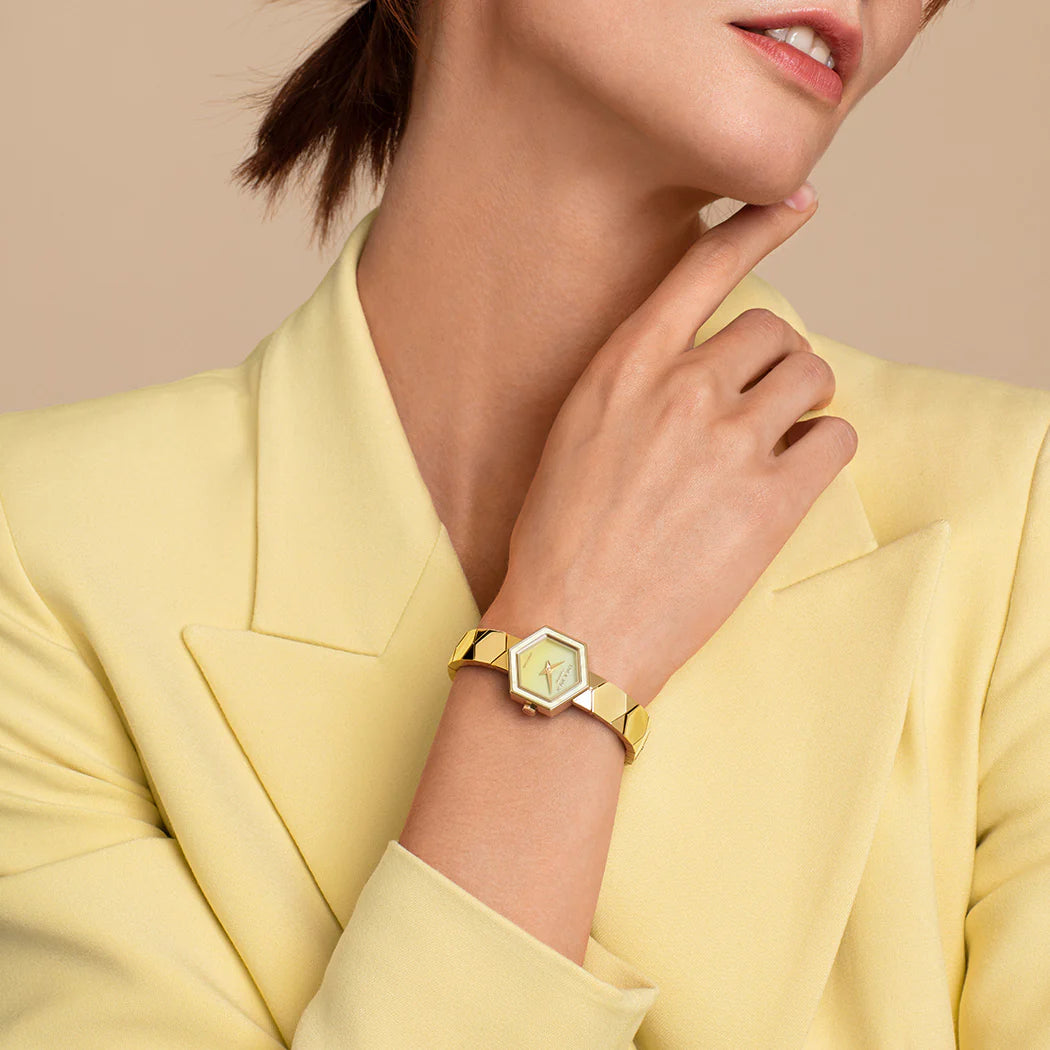 Lola Rose Yellow Onyx Ladies Watch