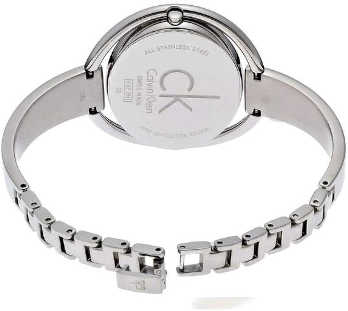Calvin Klein Impetuous Stainless Steel Black Dial Ladies Watch- K4F2N111