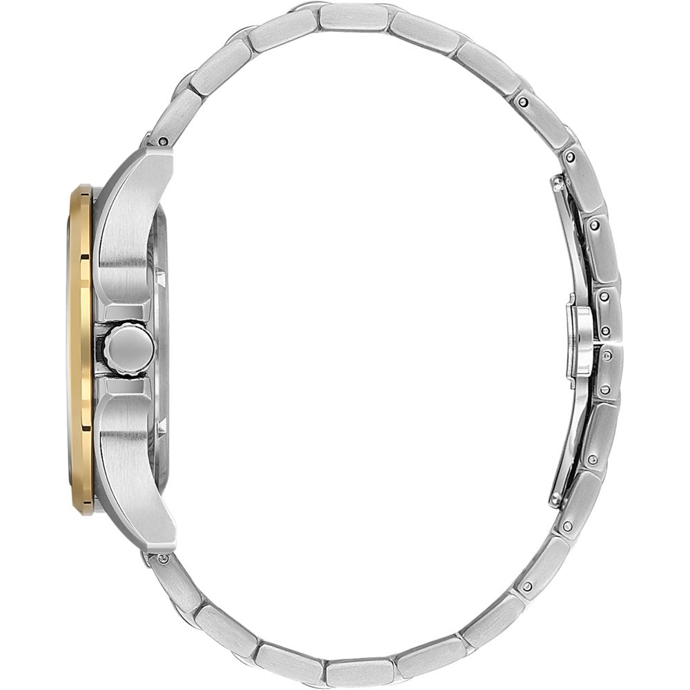 Santa Barbara Polo & Racquet Club Automatic Silver/White With Gold Tone Dial Men's Watch - SB.1.10629-5