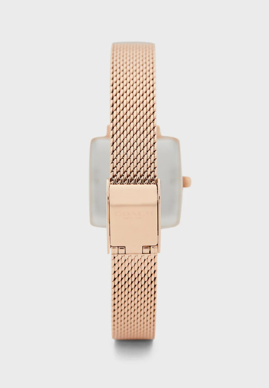Coach cass rose gold square Ladies watch - 14503698