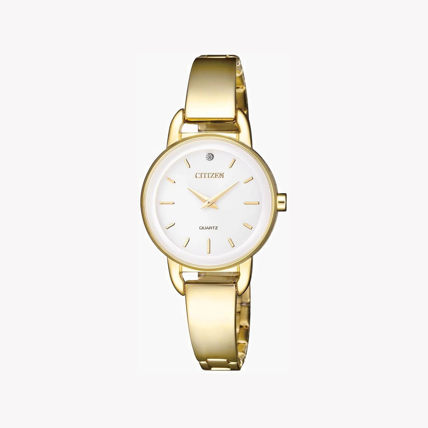 Citizen Elegant GodTime Chic White Dial Ladies Watch- EZ6372-51A