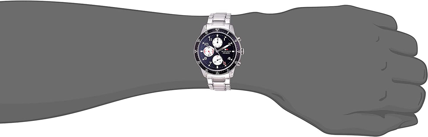 Tommy Hilfiger Black Dial Men's Chronograph Watch- 1791950
