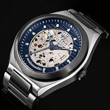 Maserati TRICORNIC Men's Skeleton AUTOMATIC Watch- R8823139001