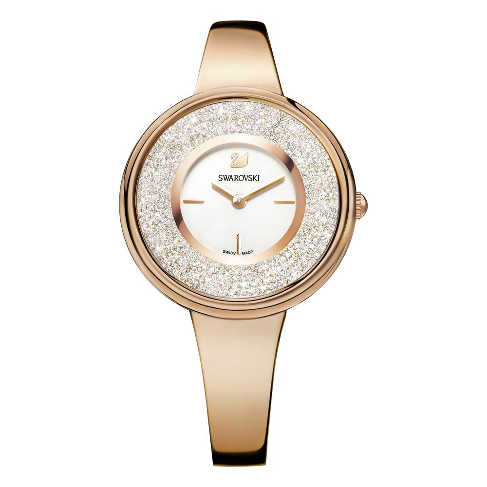 Swarovski Crystalline Pure Rose Gold Ladies Watch- 5269250