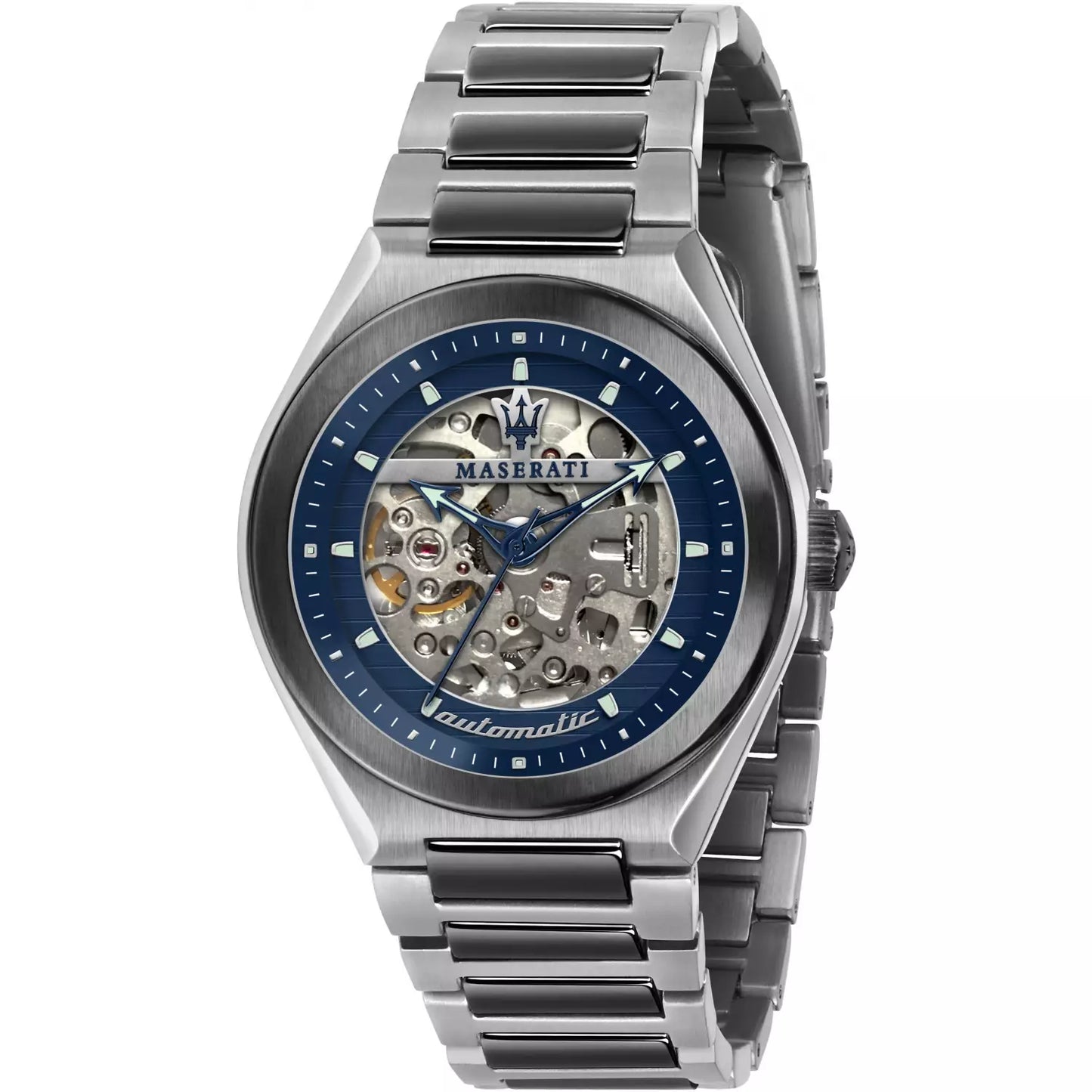 Maserati TRICORNIC Men's Skeleton AUTOMATIC Watch- R8823139001