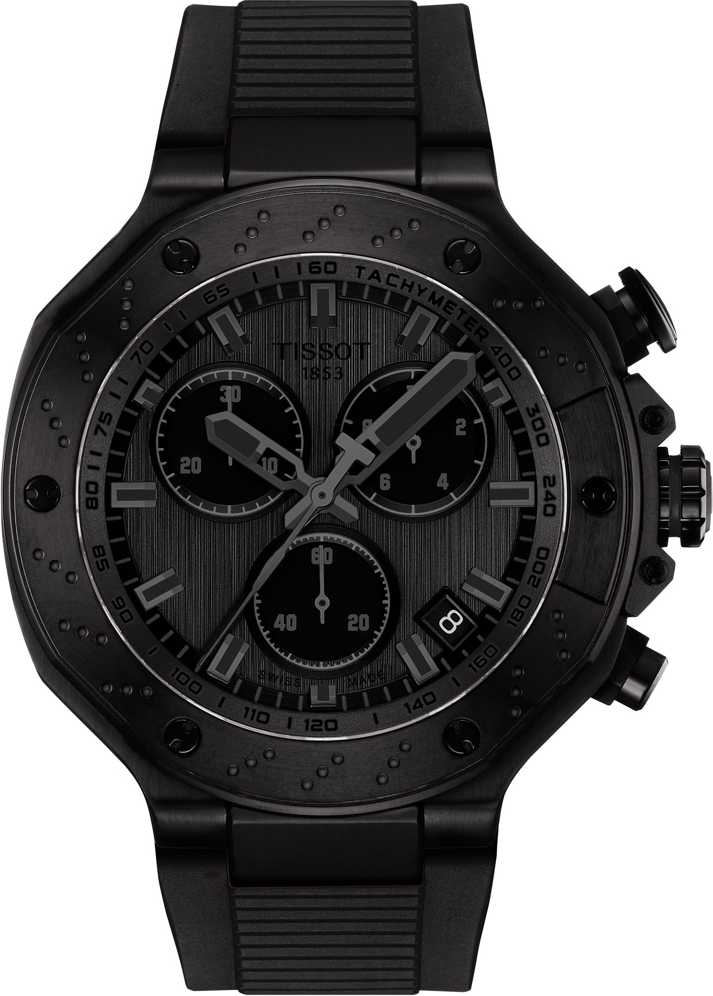 Tissot T-Race Grey Dial Quartz Chronograph Men's Watch - T141.417.37.061.00