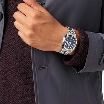 SEIKO 5 Automatic Blue Dial Stainless Steel Men's Watch - SNXS77