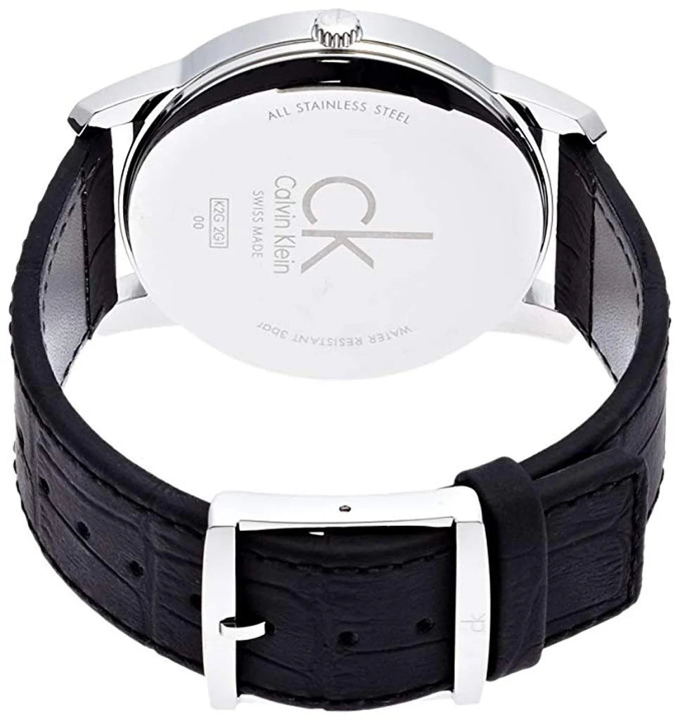 Calvin Klein City Black Dial Men's Classic Chronograph Watch- K2G2G1C3