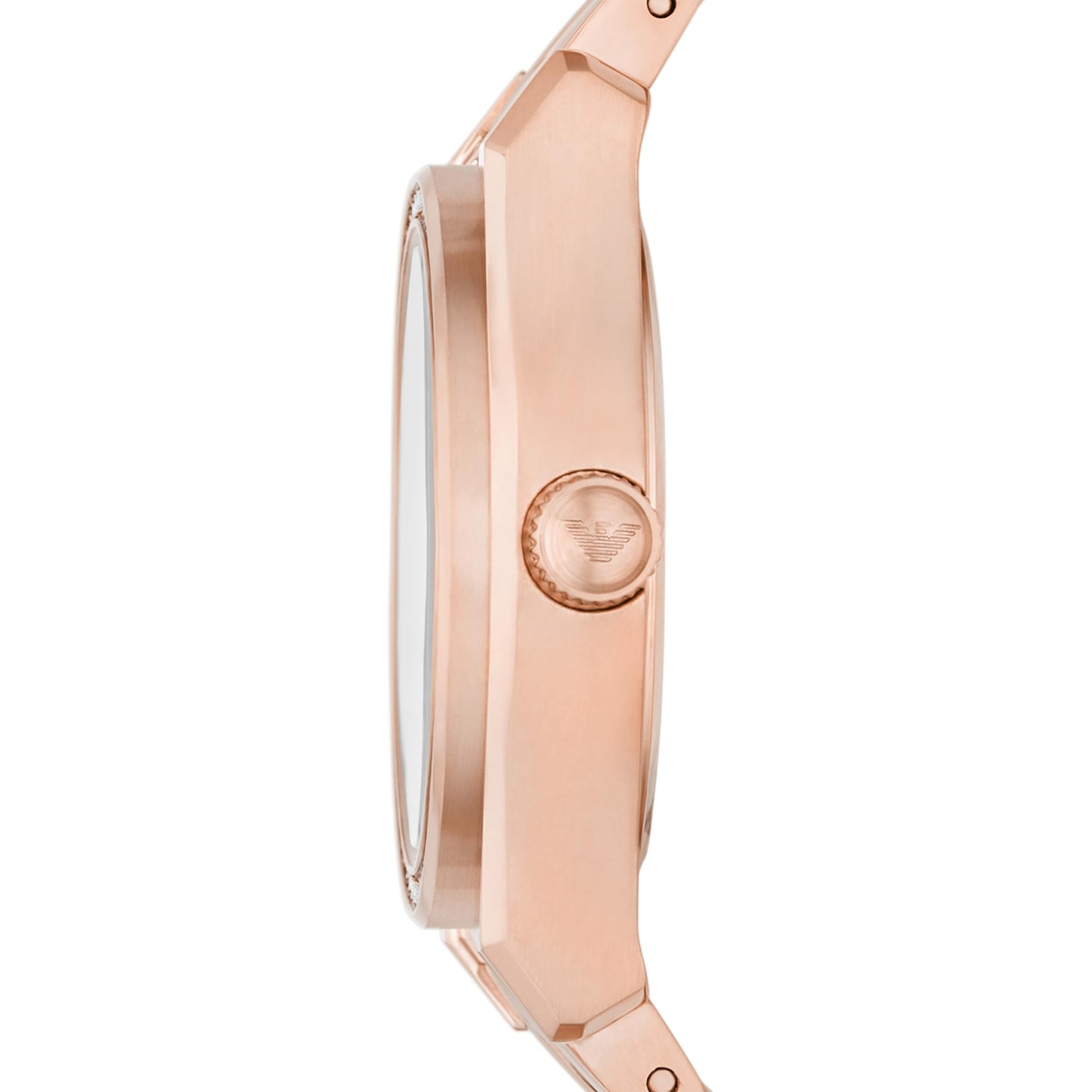 Emporio Armani Three Hand Rose Gold Watch For Female - AR11558