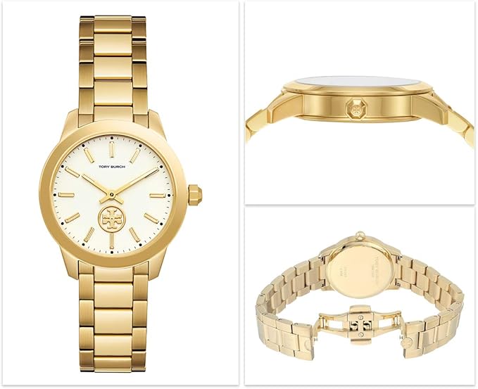 Tory Burch Collins Gold Tone Ladies Watch- Tbw1300