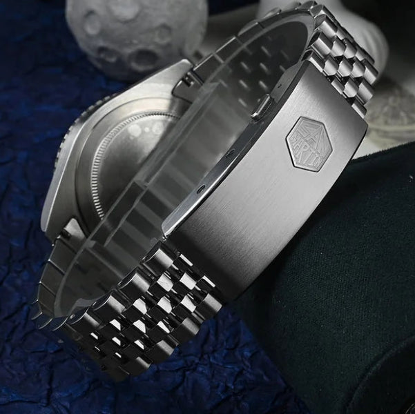 San Martin Light Blue Dial Men's Watch - SN0133