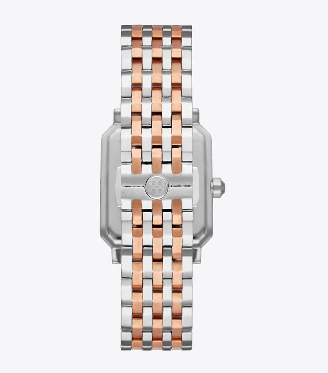 Tory Burch Robinson Rose Gold Tone Stainless Steel Strap Ladies Watches-TBW1509