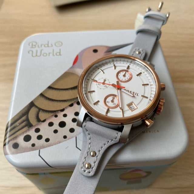 Fossil Boyfriend Chronograph Ladies Watch- ES4045