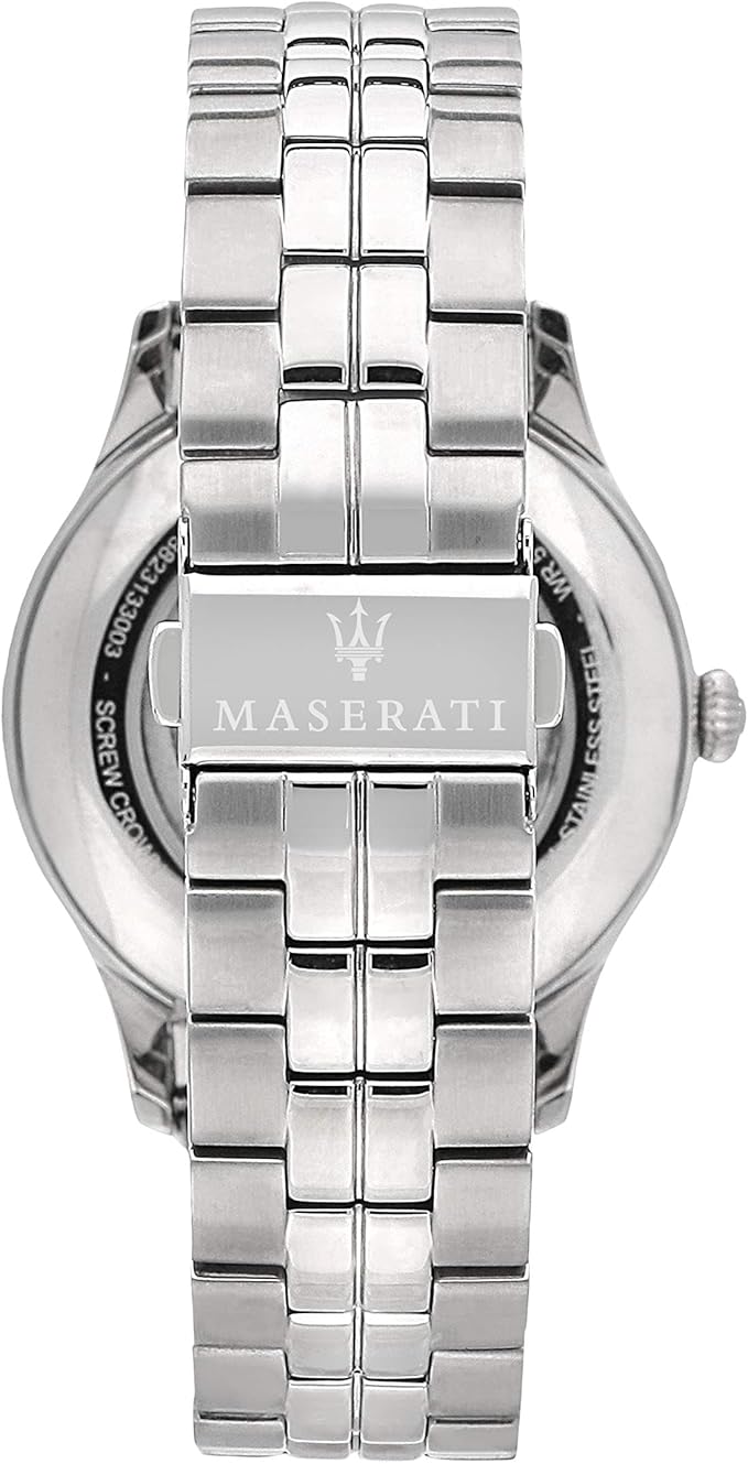 Maserati Grey Colour Skeleton Dial Men's Mechanical Watch- R8823133003