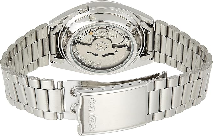 Saiko 5 Automatic Black Dial Stainless Steel Men's Watch - SNXS79