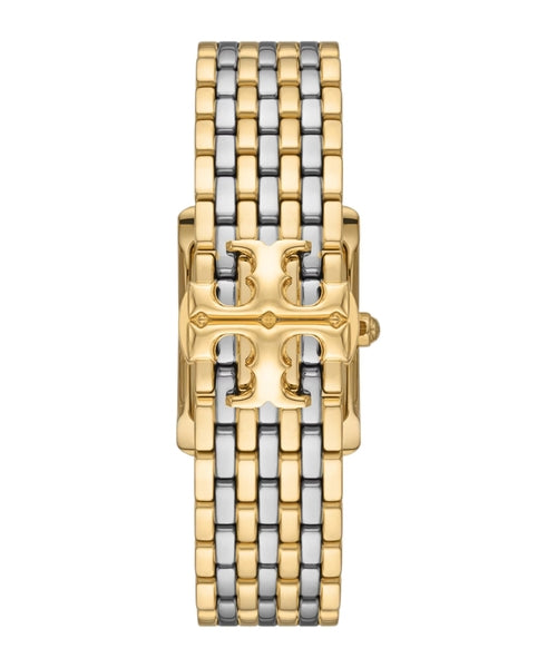 Tory Burch Eleanor black mother-of-pearl dial Two-Tone bracelet Ladies Watch - TBW1084