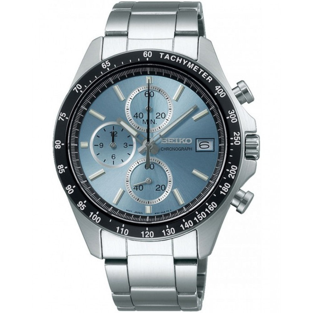 Seiko Spirit Quartz Chronograph Men's Watch - SBTR029