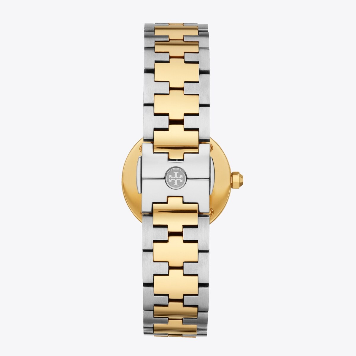 Tory Burch The Reva Dual Tone Stainless Steel Strap Ladies Watch- TBW4016