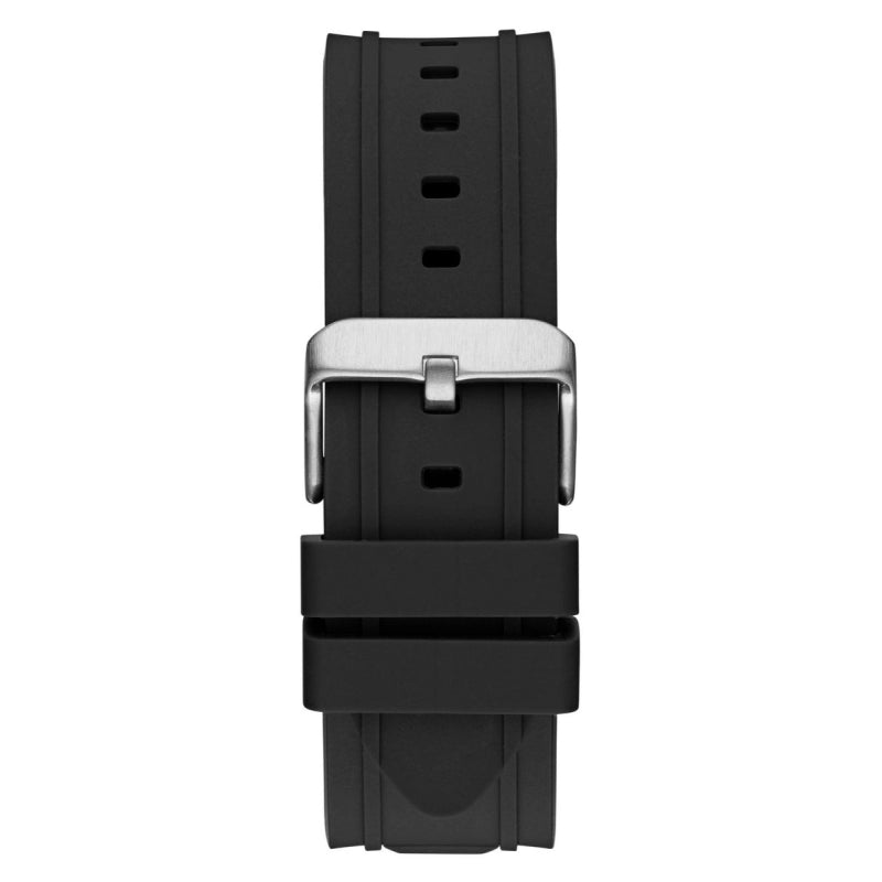 Guess Green Dial Rubber Strap Men's Multifunction Watch- GW0799G3