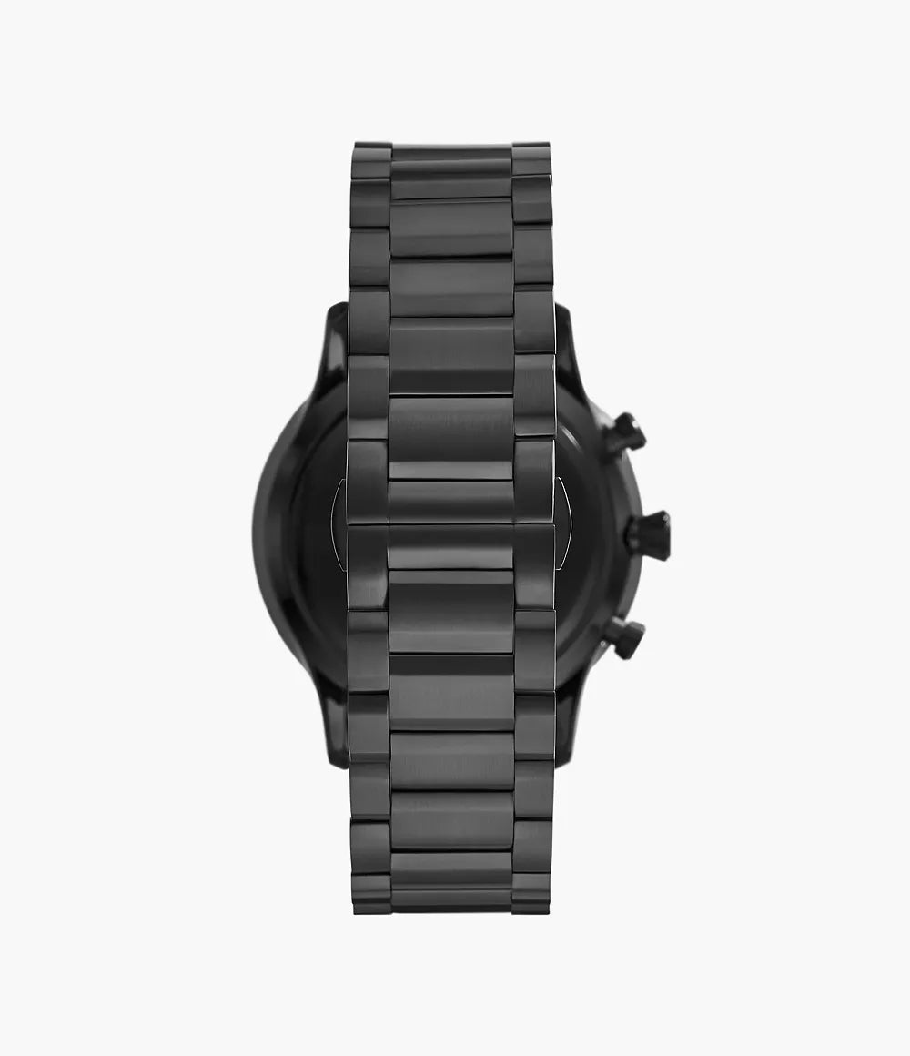 Emporio Armani Giovanni Black Dial Men's Chronograph Watch- AR11349