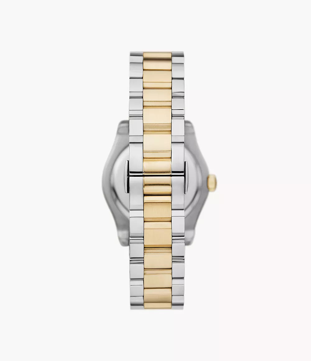 Emporio Armani Three-Hand Date Two-Tone Stainless Steel Ladies Watch- AR11559