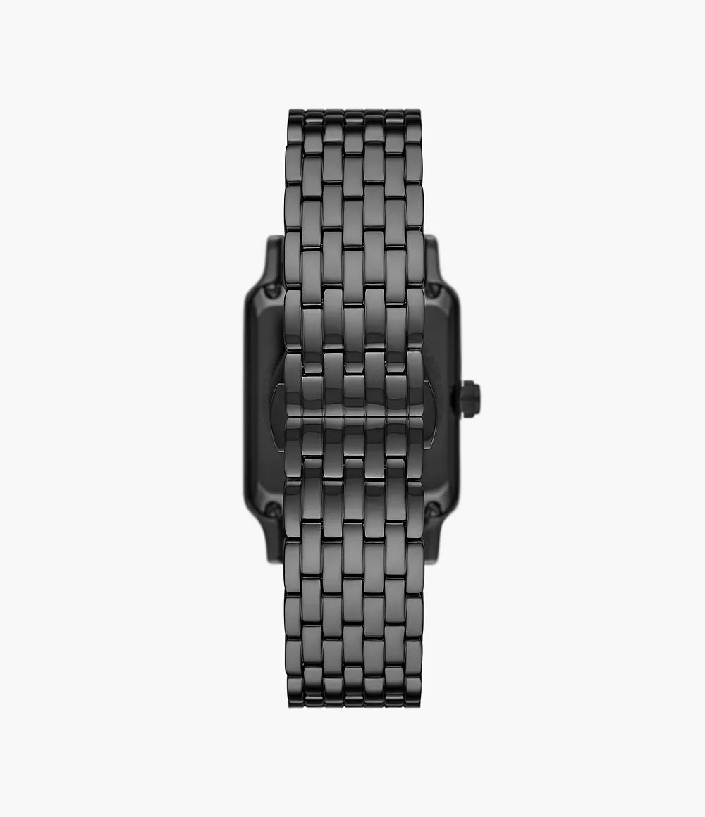 Emporio Armani Automatic Black Stainless Steel Watch - AR60058