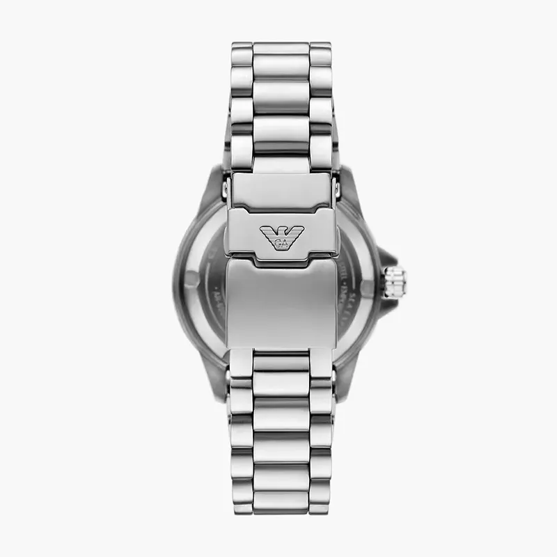 Emporio Armani Black dial Men's Watch - AR5855